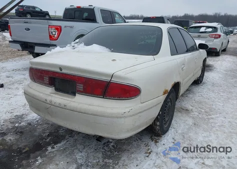 2002 Buick Century Custom from USA, damaged, VIN 2G4WS52J621143139